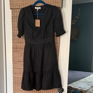 Boden Black Midi Dress